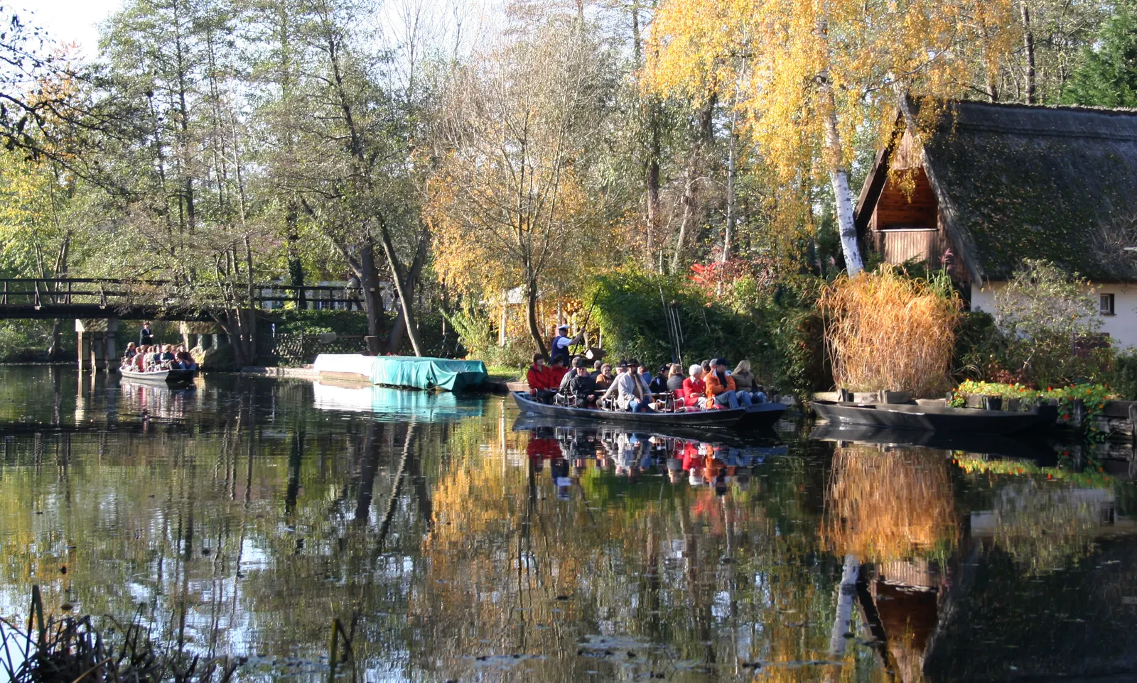Kahnfahrt durch den Spreewald